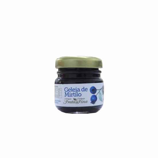 Mini Geleia de Mirtilo Orgânica 50g - Fruta Fina