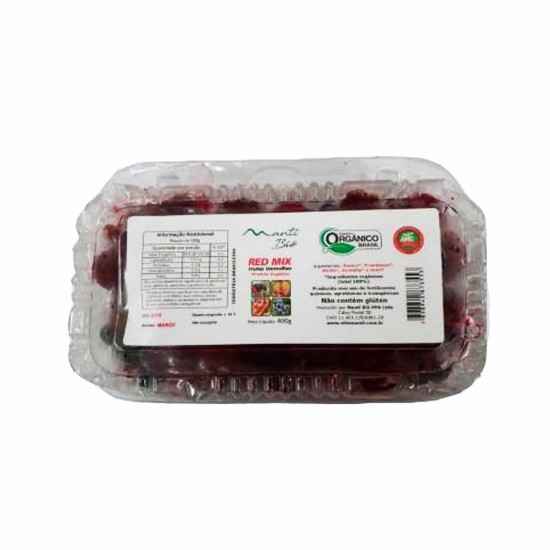 Frutas Vermelhas Congeladas Orgânicas 400g - Mantí Biô