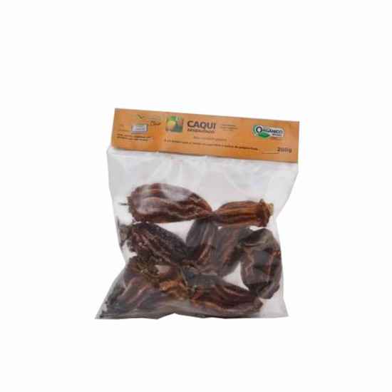 Caqui Desidratado Orgânico 200g - Mantí Biô