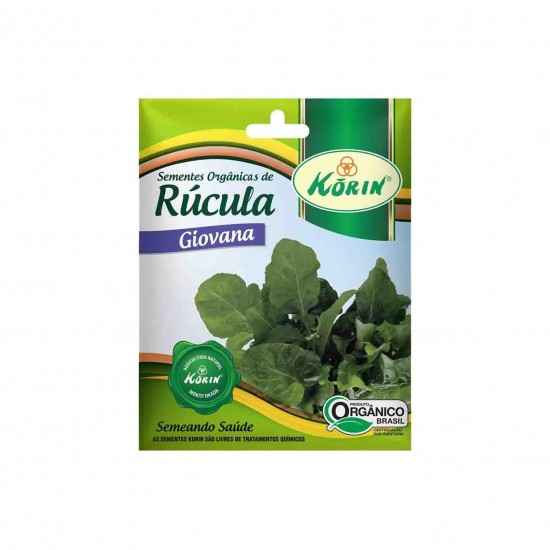 Sementes Orgânicas de Rúcula Giovana 5g - Korin
