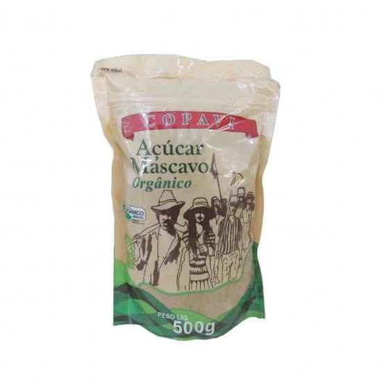Açúcar Mascavo Orgânico 500g - COPAVI