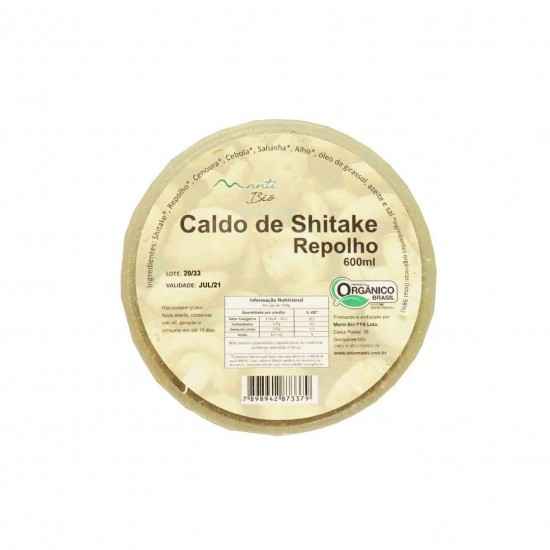 Caldo de Shitake com Repolho Orgânico 600ml - Mantí Biô