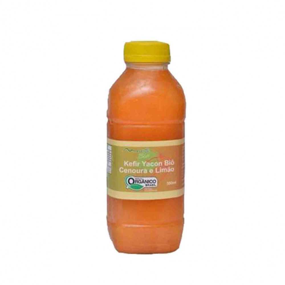 Suco Kefir Yacon Cenoura e Limão Orgânico 500 ml - Mantí Biô