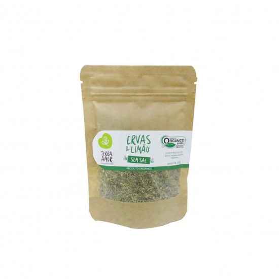 Ervas e Limão Orgânico 30g - Terra Amor