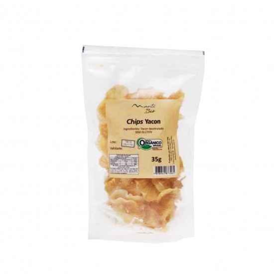 Chips de Yacon Orgânico 35g - Mantí Biô
