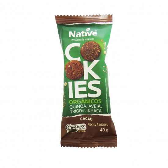 Cookie de Aveia e Cacau Orgânico 40g - Native