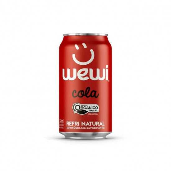Refri Cola Orgânico Lata 350ml - Wewi