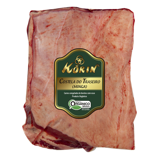 Costela Minga Bovina Orgânica Congelada (1.601kg - 1.8kg) - Korin