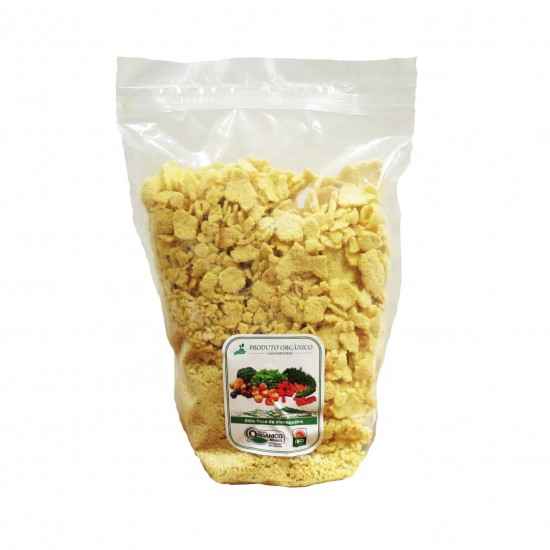 Farinha Flocada de Milho Crioulo Orgânico 500g - Sítio Toca da Mantiqueira
