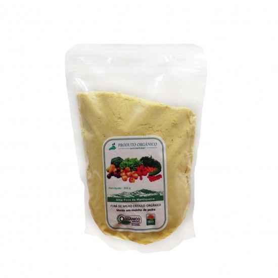 Fubá de Milho Crioulo Orgânico 500g - Sítio Toca da Mantiqueira