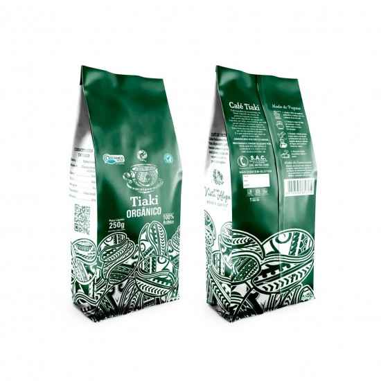 Café Torrado e Moído Orgânico 250g - Tiaki