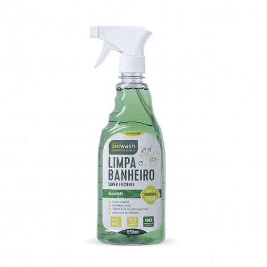 Limpa Banheiro Gatilho Orgânico 650ml - Biowash