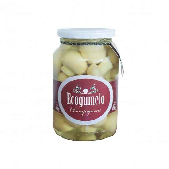 Cogumelo Champignon Orgânico Em Conserva 300g - Ecogumelo