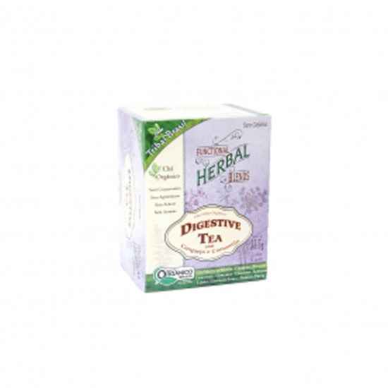 Chá Digestive Tea Orgânico 15 Sachês - Tribal Brasil