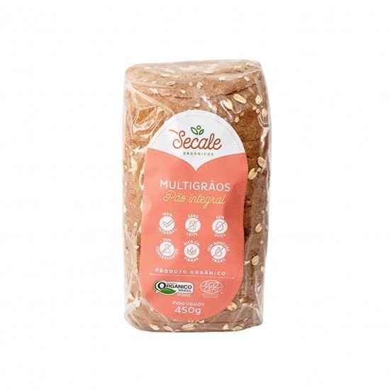 Pão Integral Multigrãos Orgânico 450g - Secale