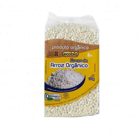 Flocos de Arroz Orgânico 100g - Ecobio