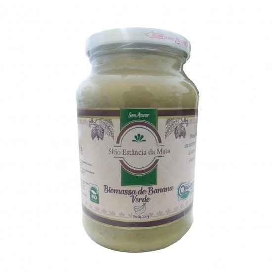 Biomassa de Banana Verde Orgânica 550g - Sítio Estância da Mata