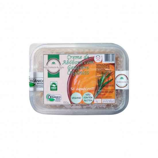 Creme de Abobora com Gengibre Orgânico 350g - Sítio Estância da Mata