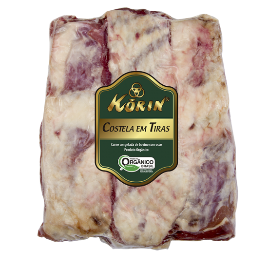 Costela Ripa Orgânico Congelada (2.601kg - 2.800kg) - Korin