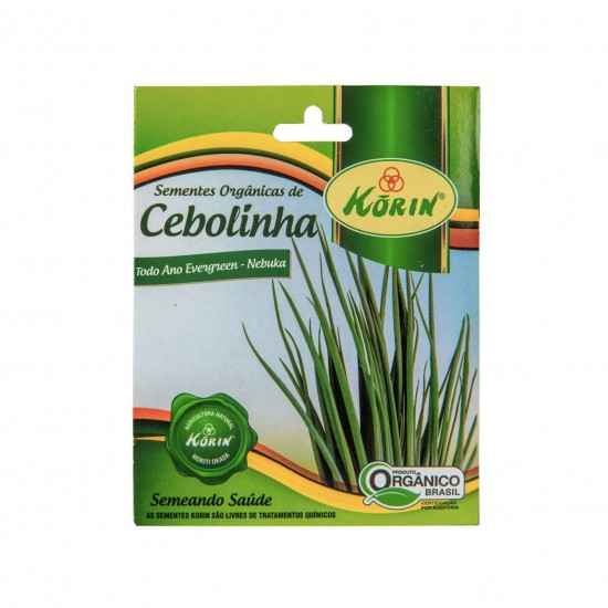 Sementes Orgânicas de Cebolinha 5g - Korin
