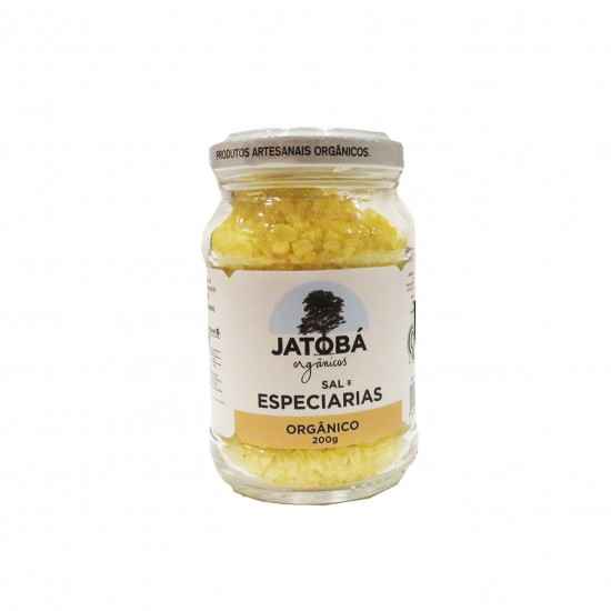 Sal com Especiarias Orgânico 200g - Jatobá