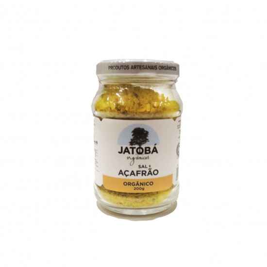 Sal com Açafrão e Ervas Orgânico 200g - Jatobá
