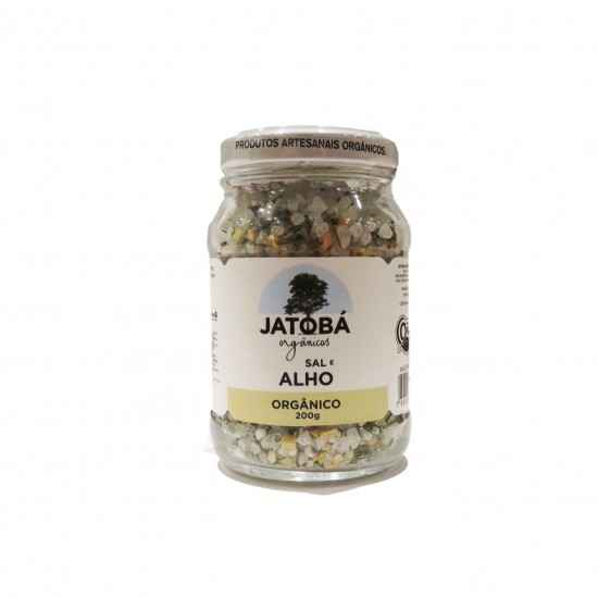 Sal com Alho e Ervas Orgânico 200g - Jatobá