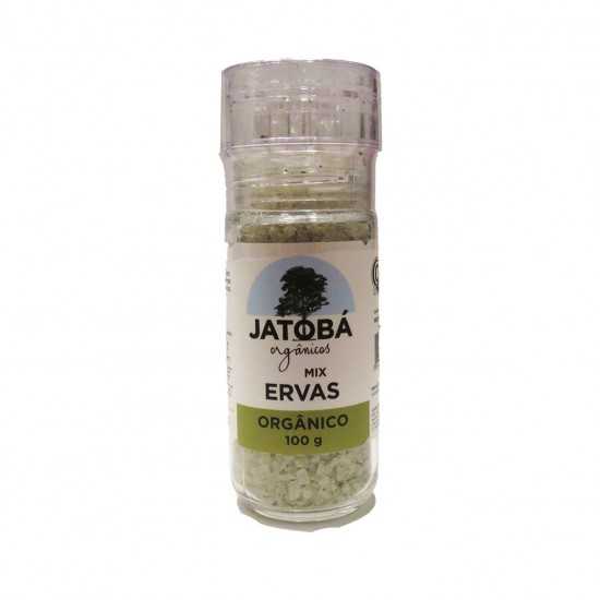 Moedor Mix de Sal com Ervas Orgânico 100g - Jatobá