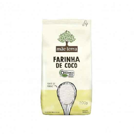 Farinha de Coco Orgânica 200g - Mãe Terra