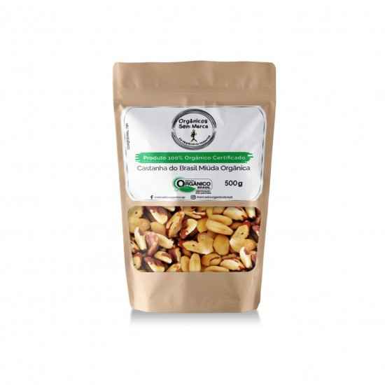 Castanha do Brasil Miúda Orgânica 500g - OSM