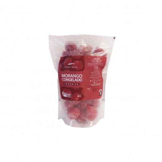 Morango Congelado Orgânico e Biodinâmico 500g - Verde Oliva
