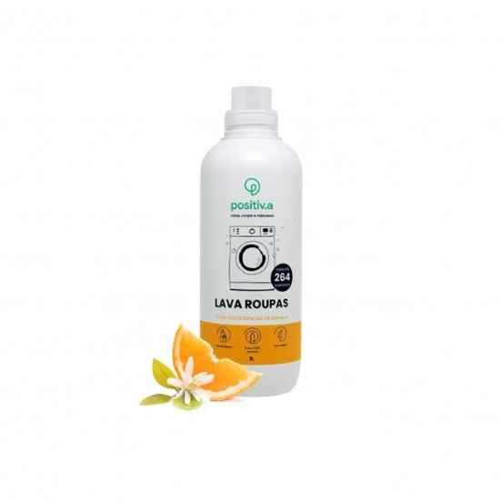 Lava Roupas Com Essência de Laranja 1L - Positiva