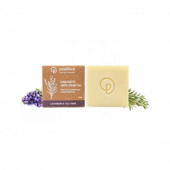Sabonete Vegetal de Lavandin e Melaleuca 100g - Positiva