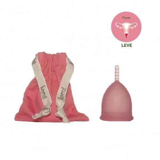 Coletor Menstrual Rosa Leve Un - Korui