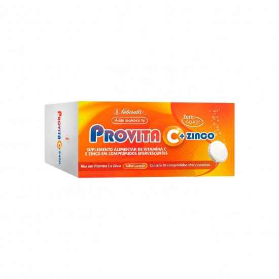 Provita - Vitamina C + Zinco 10 comprimidos - Naturalis