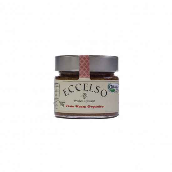 Pesto Rosso Orgânico 170g - Eccelso