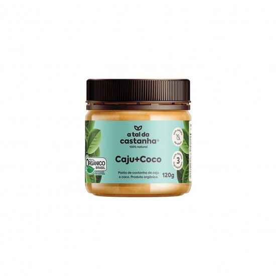 Caju + Coco - Pasta de Castanha de Caju com Coco Orgânico 120g - A Tal da Castanha