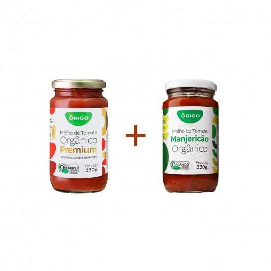 Combo de Molhos - Premium + Manjericão Orgânico - Órigo