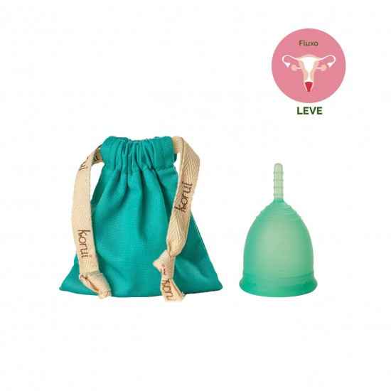 Coletor Menstrual Verde Leve Un - Korui