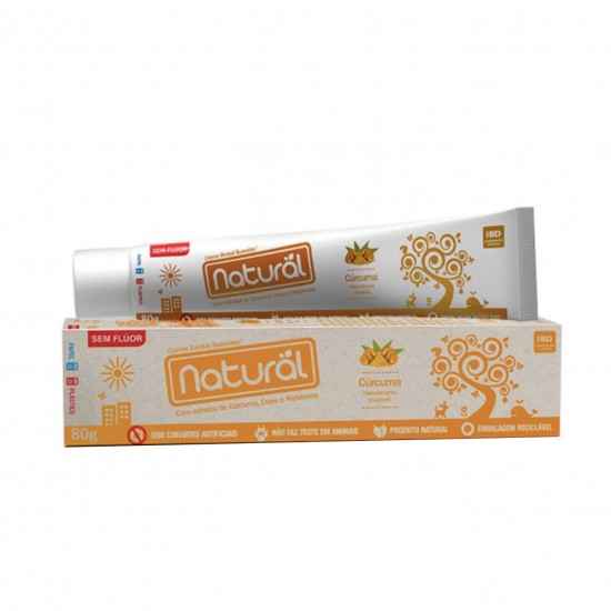Creme Dental Natural Suavetex com Extratos de Cúrcuma, Cravo e Melaleuca 80g - Orgânico Natural