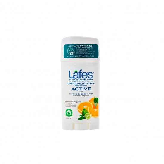 Desodorante Natural Twist Active 64g Lafe's - Biouté