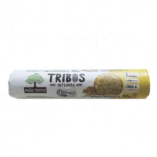 Biscoito Integral de Aveia e Granola Tribos Orgânico 130g - Mãe Terra