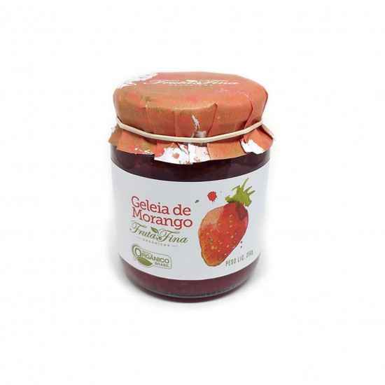 Geleia de Morango Orgânica 250g - Fruta Fina