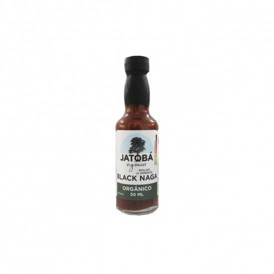 Molho de Pimenta Black Naga Orgânico 50ml - Jatobá