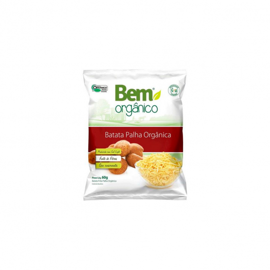 Batata Palha Orgânico 60g - Bem Orgânico