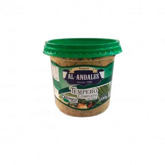 Tempero Completo Orgânico Sem Pimenta 500g - Al-Andalus
