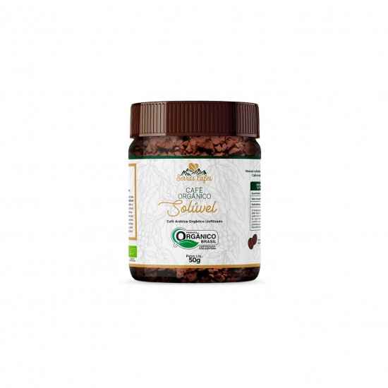 Café Solúvel Serras Orgânico 50g - Organ Alimentos