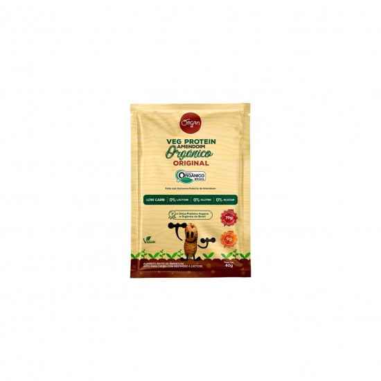Sachê Veg Protein Amendoim Original Orgânico 40g - Organ Alimentos