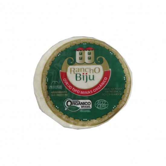 Queijo Tipo Minas Frescal Orgânico (440g - 480g) - Rancho Biju