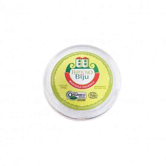 Manteiga Orgânica com Sal 250g - Rancho Biju